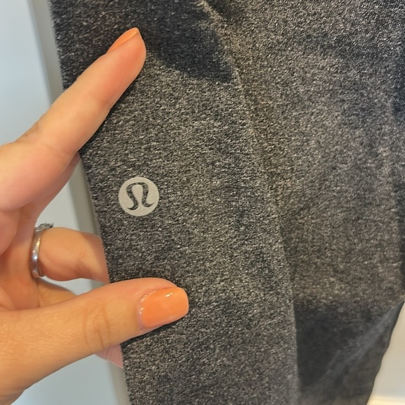 Lululemon Discipline Pant Luon Athletic Pants Heathered Black Size Large - Picture 3 of 6